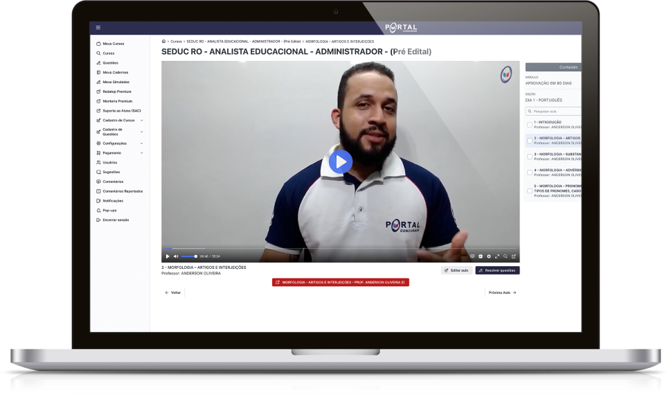 Plataforma Portal Concursos